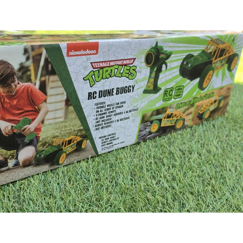 Nickelodeon Remote Control Teenage Mutant Ninja Turtles Dune Buggy Vehicle New